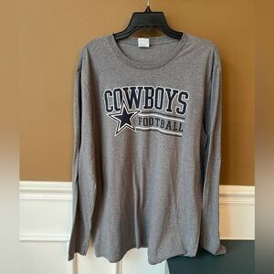 PORT & COMPANY NFL Men’s Dallas Cowboys Football Long Sleeve Tee Size XL